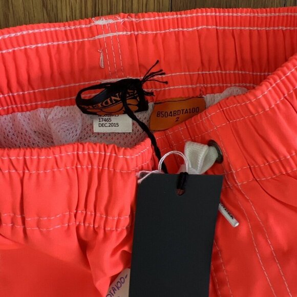 Sundek Toddler Boys Orange Swim Trunks Shorts Rainbow Size 2 - Picture 5 of 5